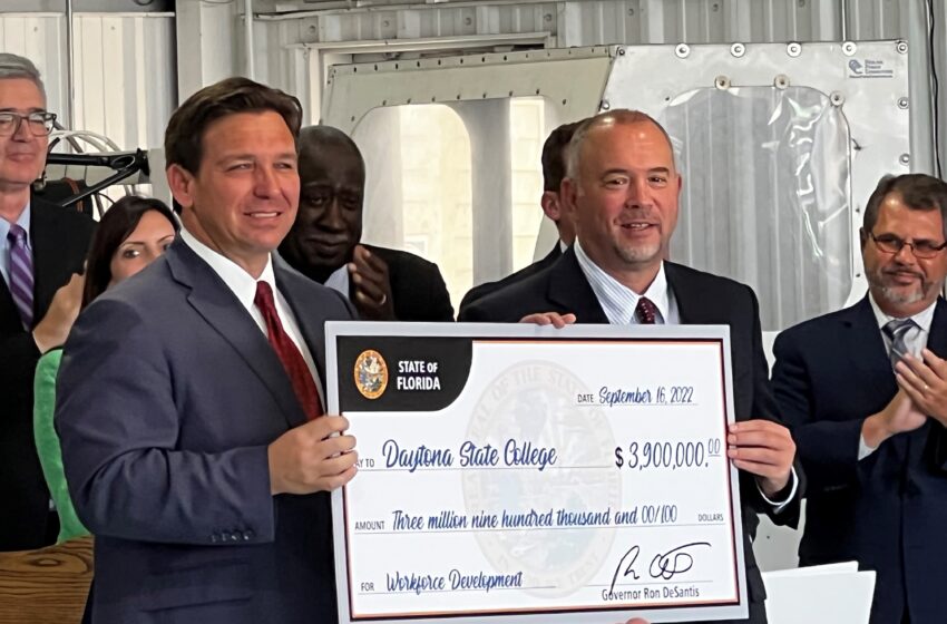  Florida invests $5.2 million for workforce education at Daytona State