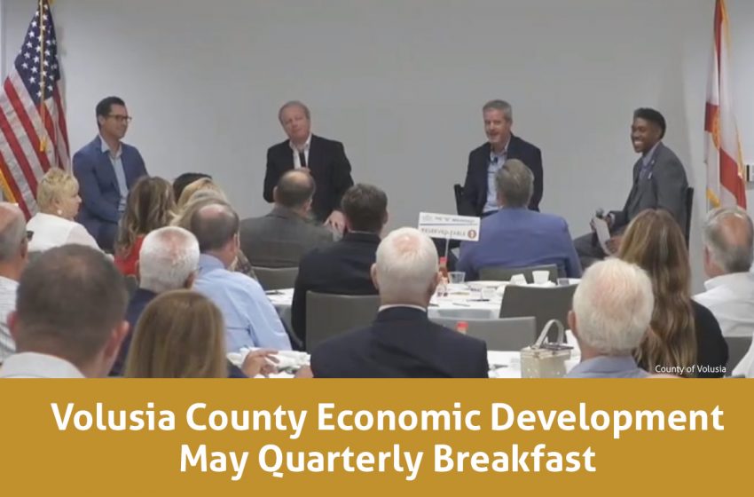  Volusia County Economic Development Hosts Panel Discussion on Driving Development