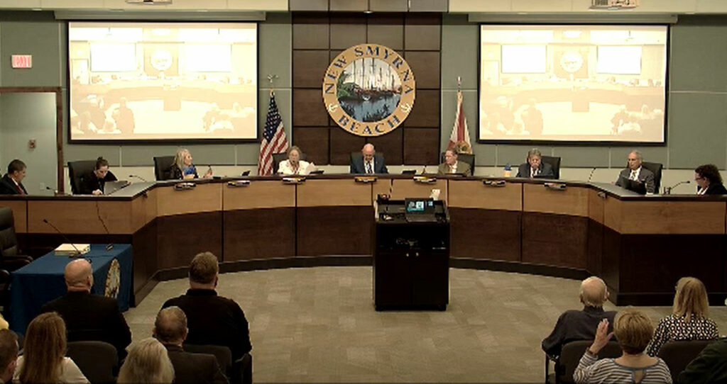 NSB City Commission Gets Team Volusia Briefing