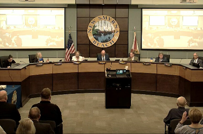 NSB City Commission Gets Team Volusia Briefing