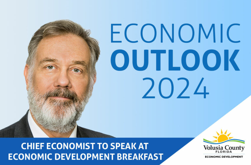  Chief Economist to Speak at Economic Development Quarterly Breakfast