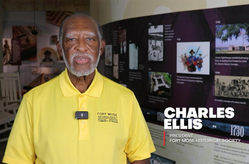  Charles Ellis, PresidentFort Mose Historical Society
