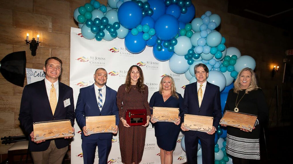 St. Johns County Chamber of Commerce Honors Business Leaders and inducts new Chairperson at Annual Awards Ceremony CELEBRATE