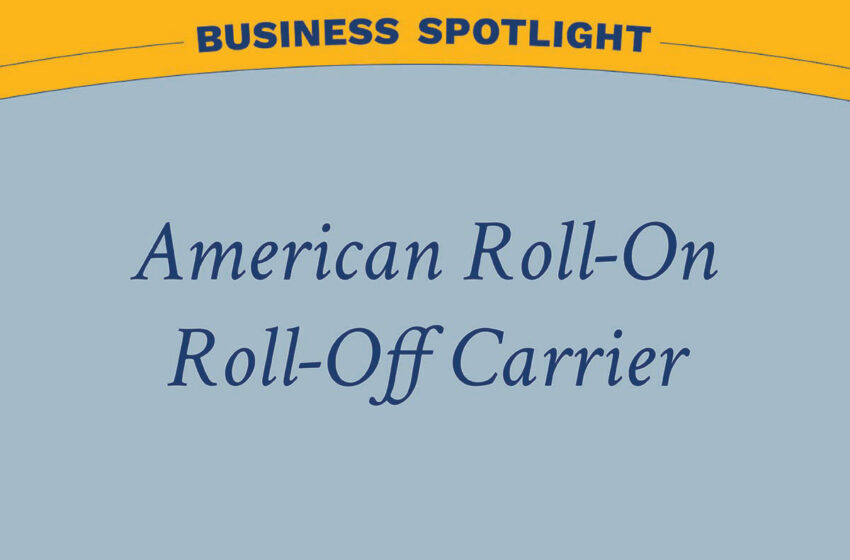  St. Johns County Business Spotlight: American Roll-On Roll-Off Carrier