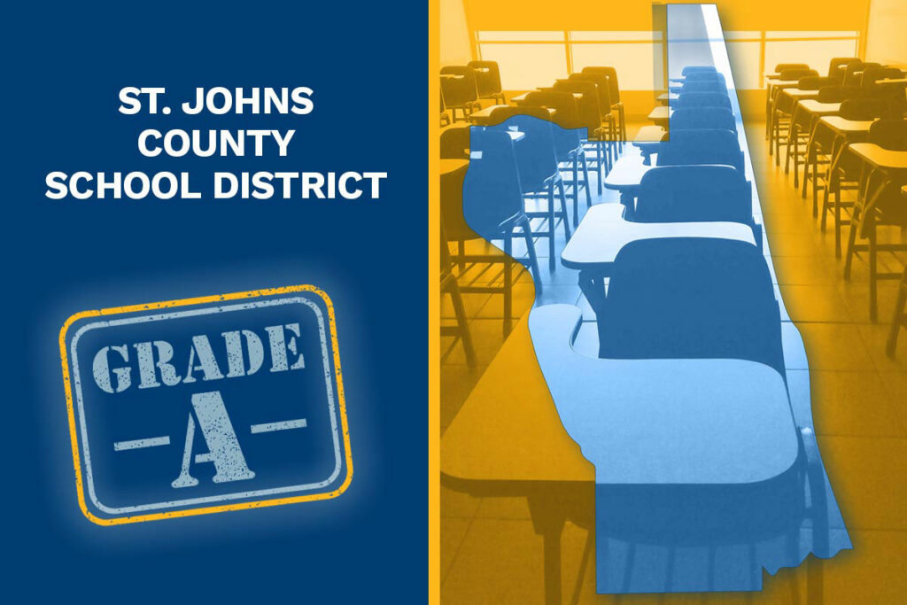 St. Johns County School District Receives A Grade for 2022-23 School Year from Florida Department of Education