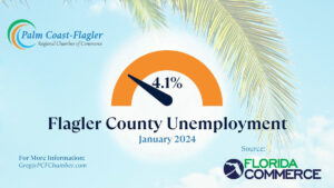 Flagler County Unemployment at 26-Month High