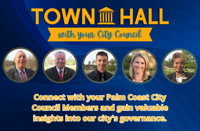  Engage with Your City Council Members at Upcoming Palm Coast Town Hall Meetings