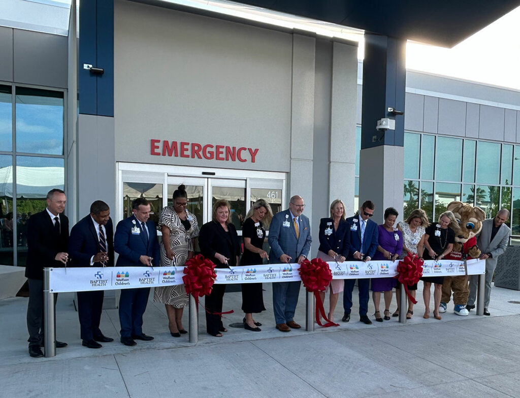 Baptist Health / Wolfson’s Childrens Hospital open dual Emergency Room and Imaging Center